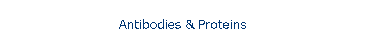 Antibodies & Proteins