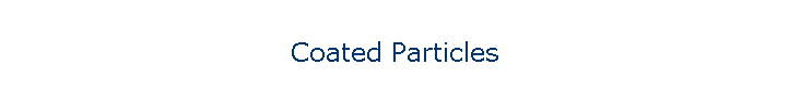 Coated Particles