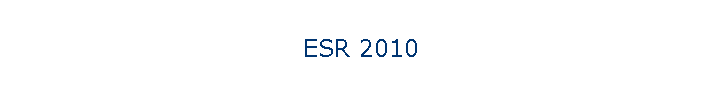 ESR 2010