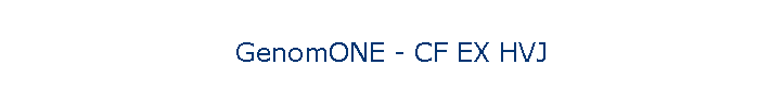 GenomONE - CF EX HVJ