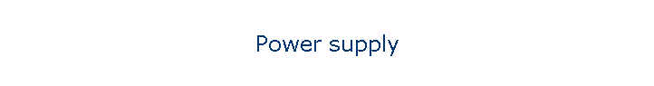 Power supply