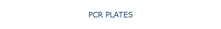 PCR PLATES